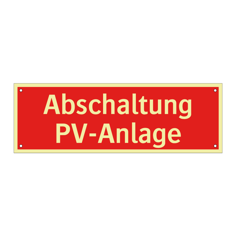 Abschaltung PV-Anlage