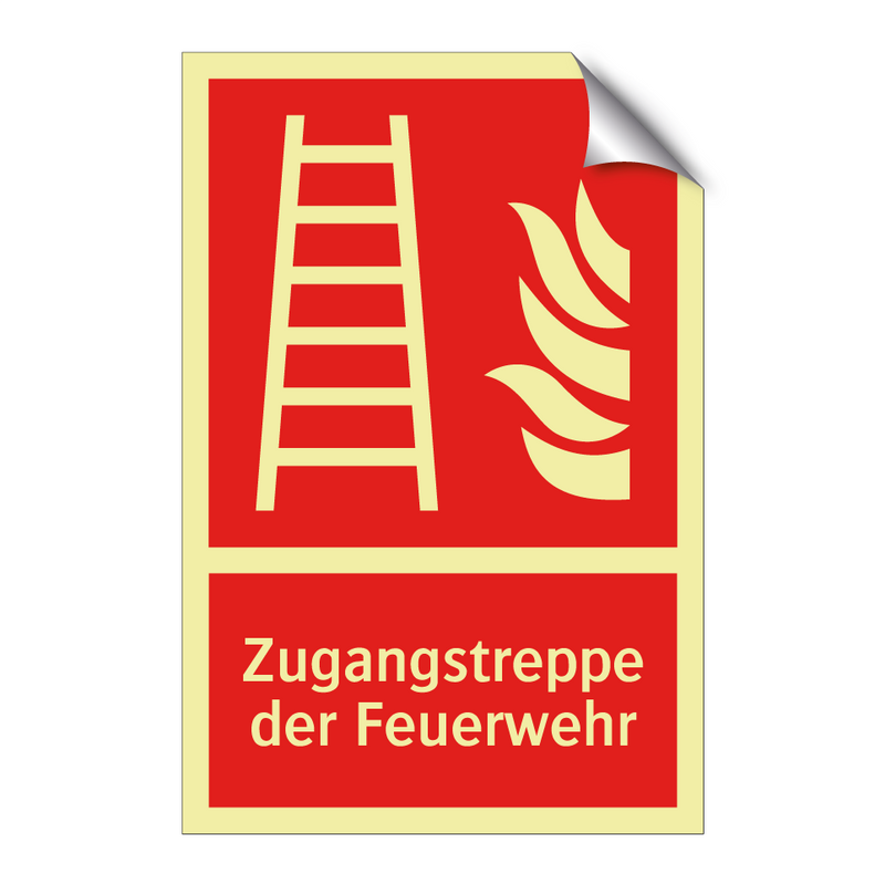 Zugangstreppe der Feuerwehr