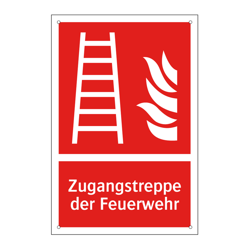 Zugangstreppe der Feuerwehr