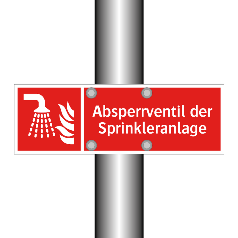 Absperrventil der Sprinkleranlage