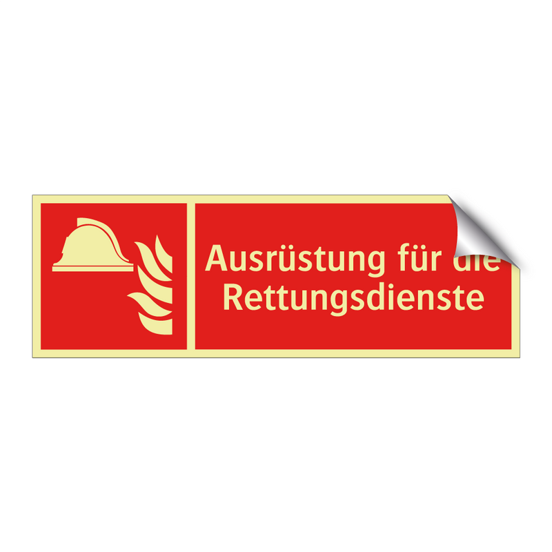 Ausrüstung für die Rettungsdienste