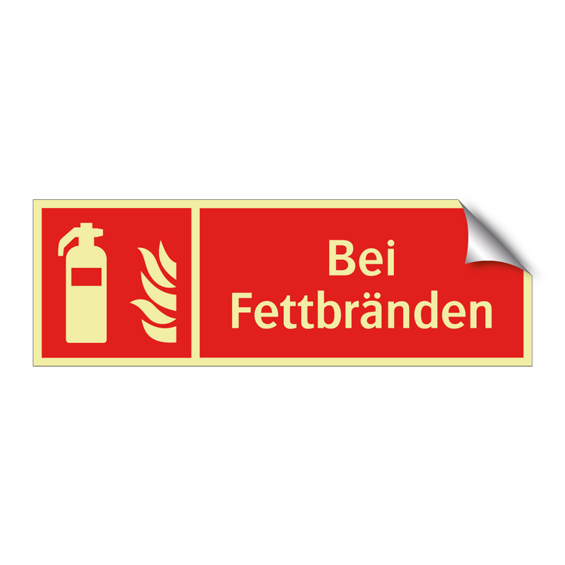 Bei Fettbränden