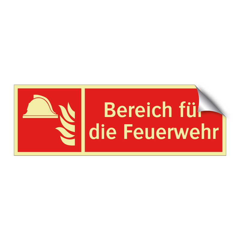 Bereich für die Feuerwehr