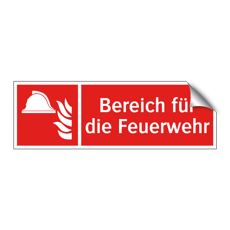 Bereich für die Feuerwehr