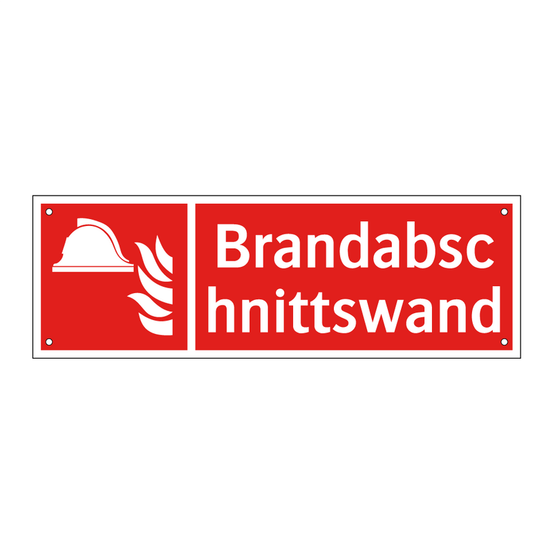 Brandabschnittswand