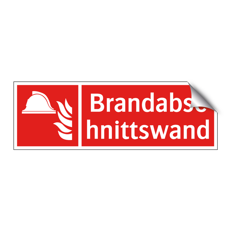 Brandabschnittswand