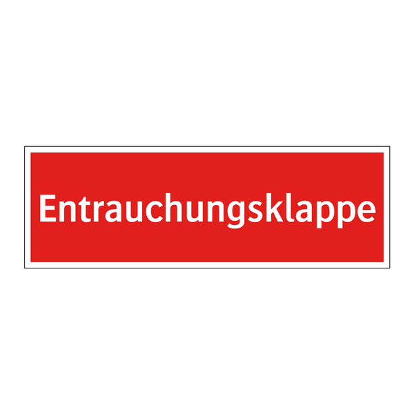 Entrauchungsklappe