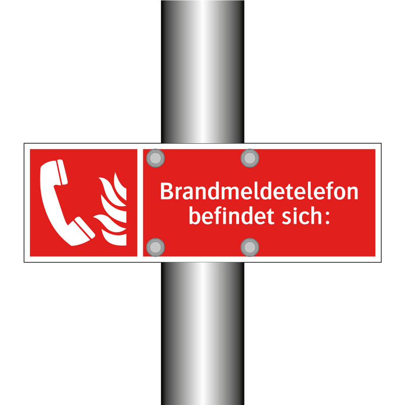 Brandmeldetelefon befindet sich: