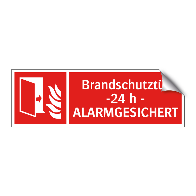 Brandschutztür -24 h - ALARMGESICHERT