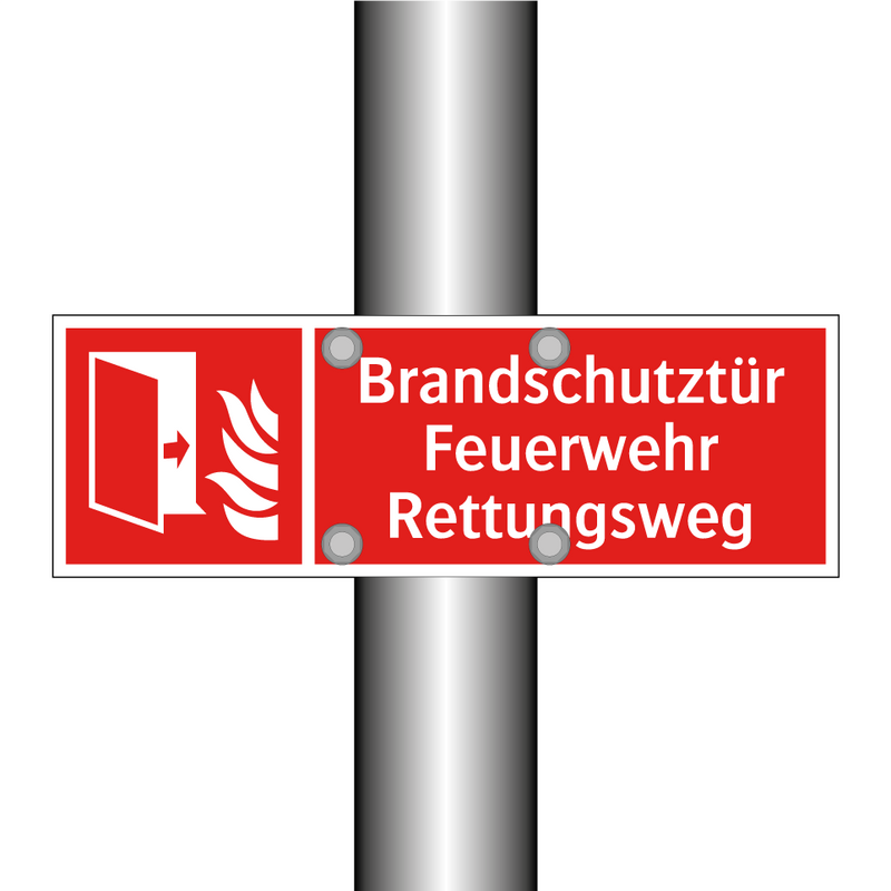 Brandschutztür Feuerwehr Rettungsweg