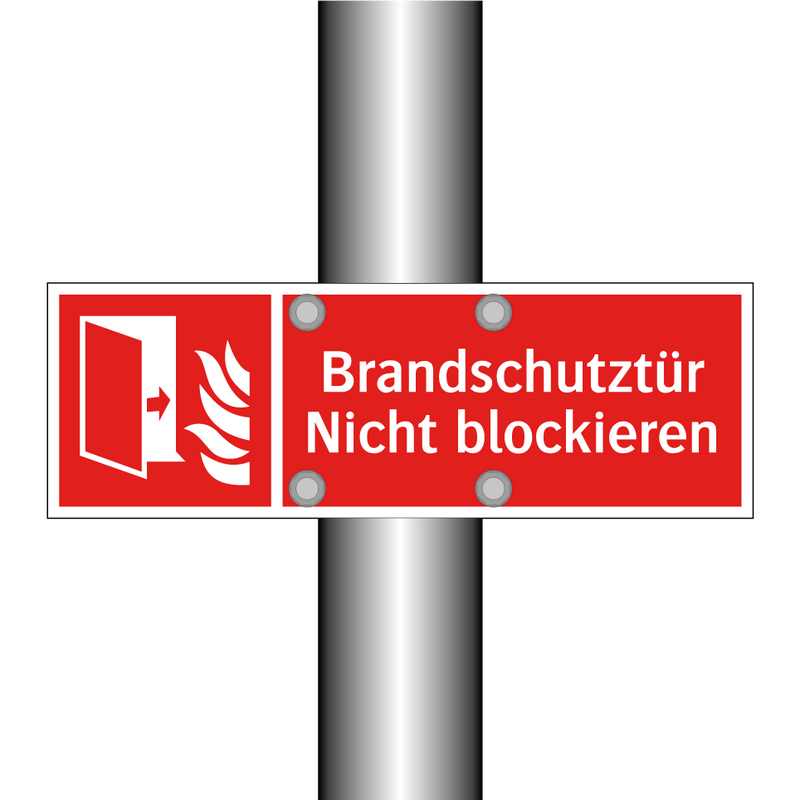 Brandschutztür Nicht blockieren