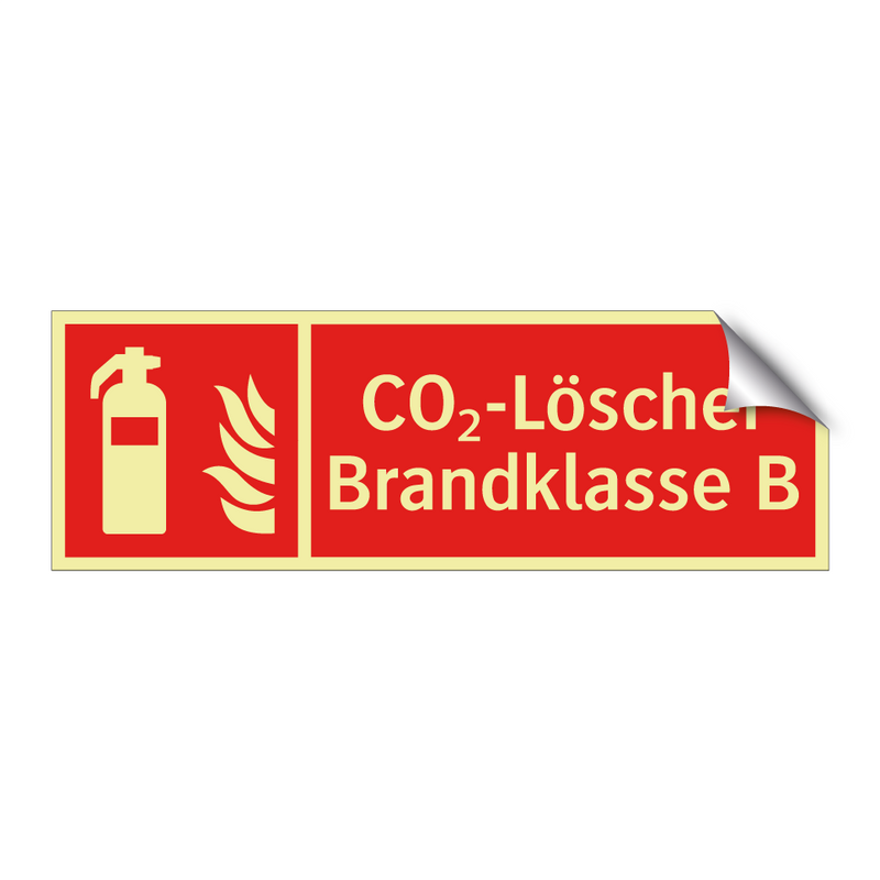 CO₂-Löscher Brandklasse B