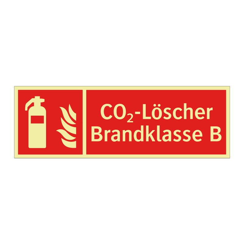 CO₂-Löscher Brandklasse B