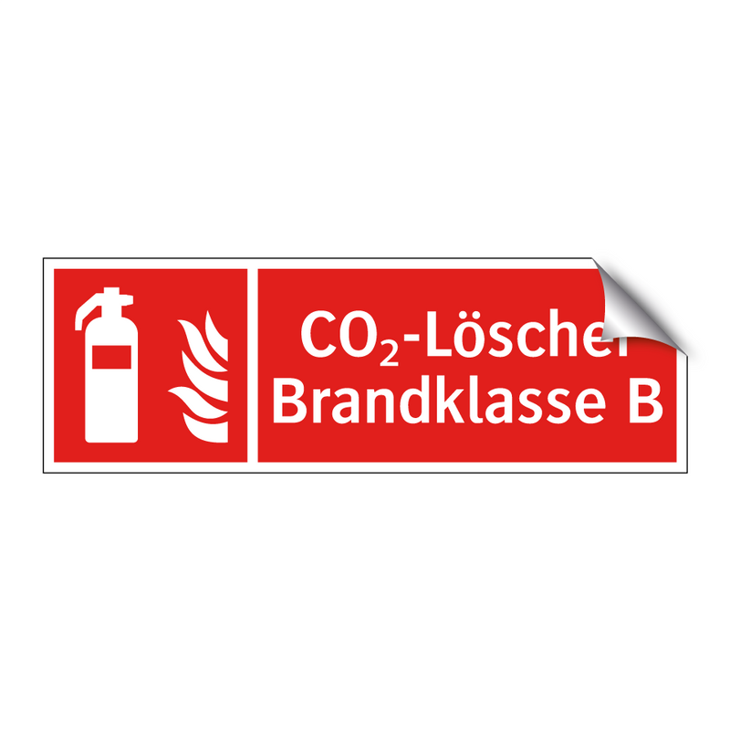 CO₂-Löscher Brandklasse B