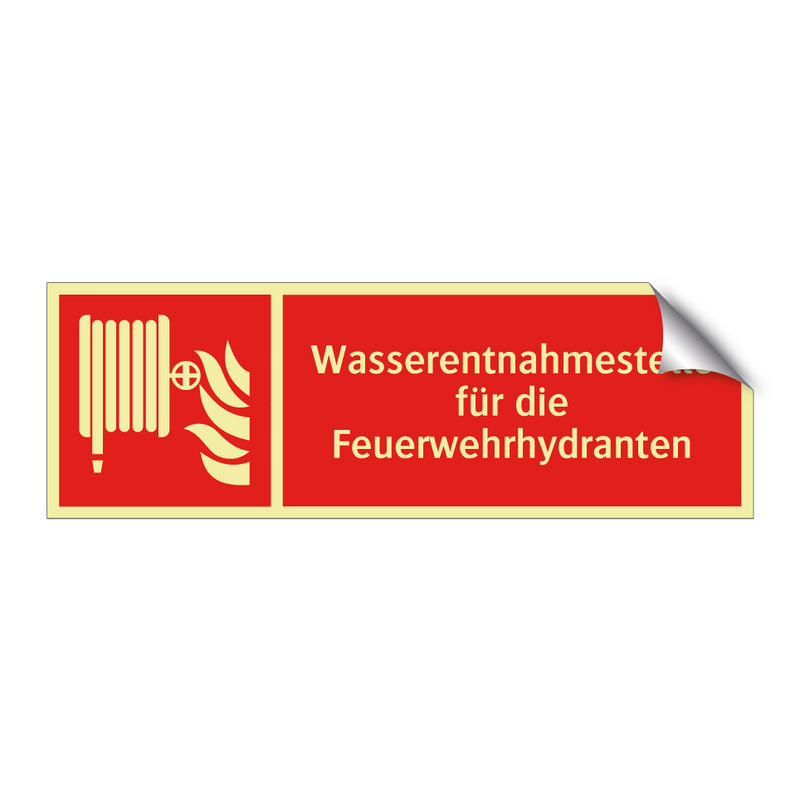 Wasserentnahmestelle für die Feuerwehrhydranten