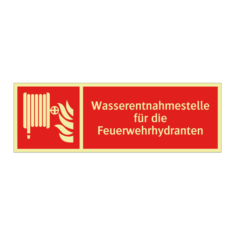 Wasserentnahmestelle für die Feuerwehrhydranten