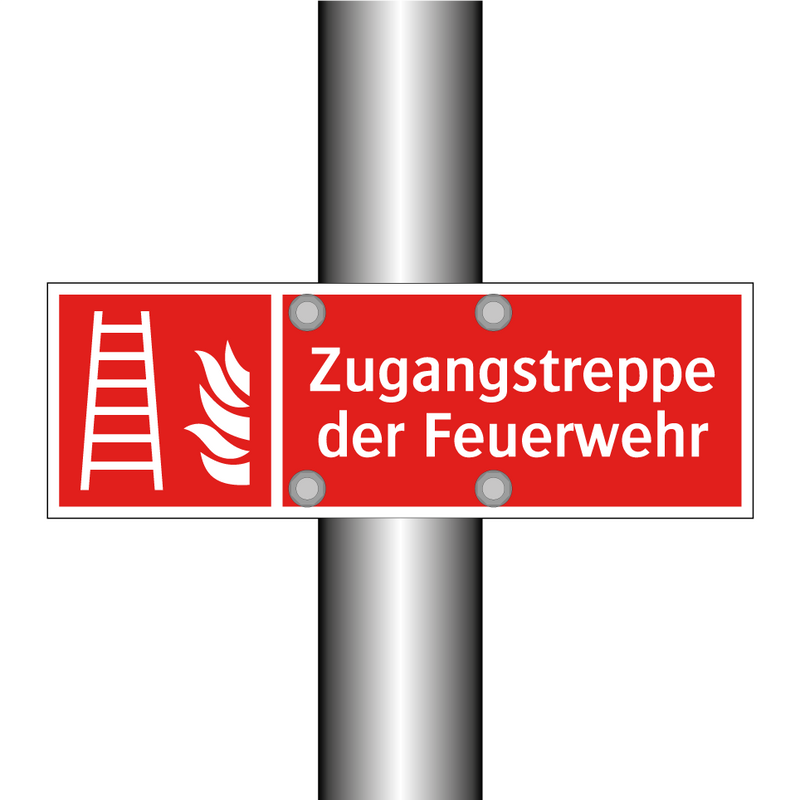 Zugangstreppe der Feuerwehr