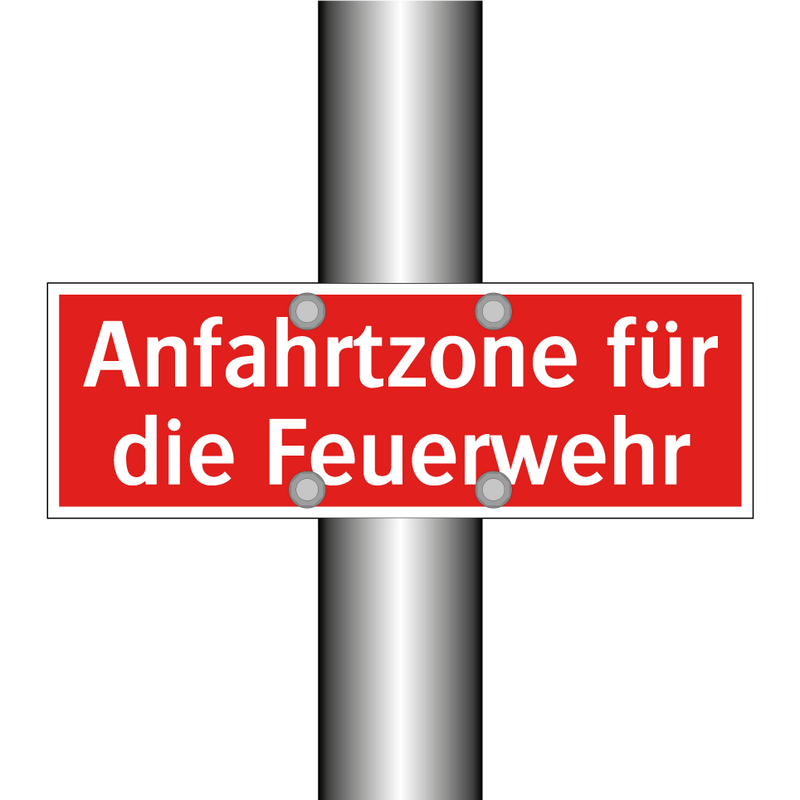 Anfahrtzone für die Feuerwehr