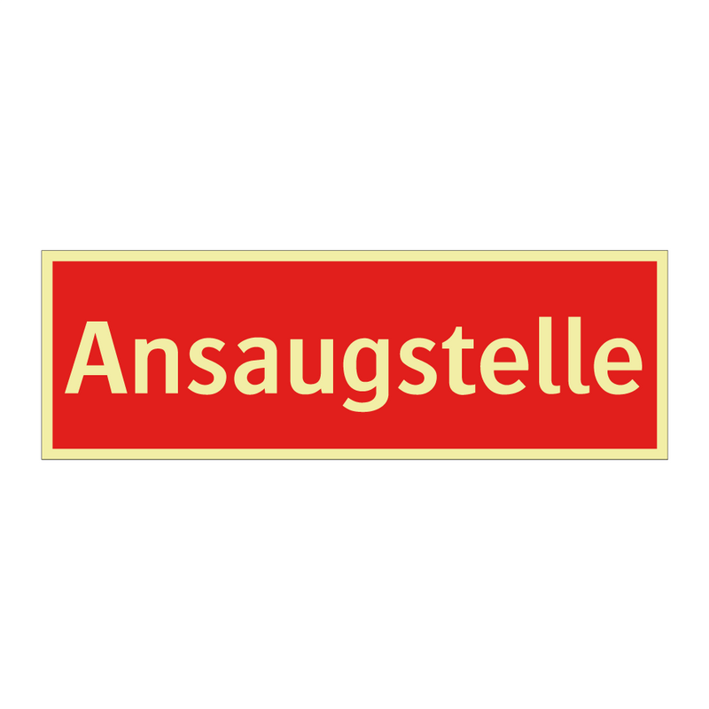 Ansaugstelle