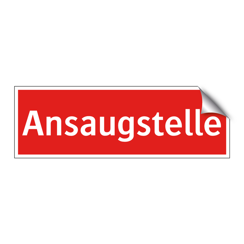 Ansaugstelle