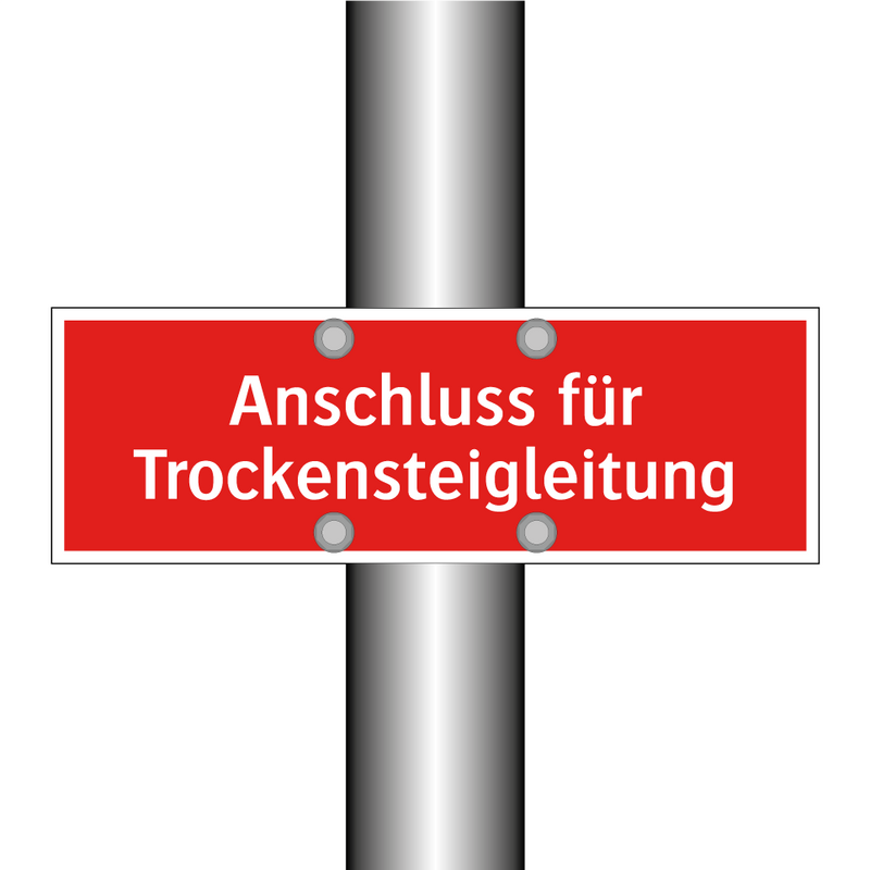 Anschluss für Trockensteigleitung