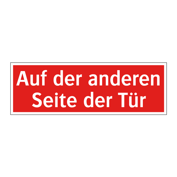 Auf der anderen Seite der Tür