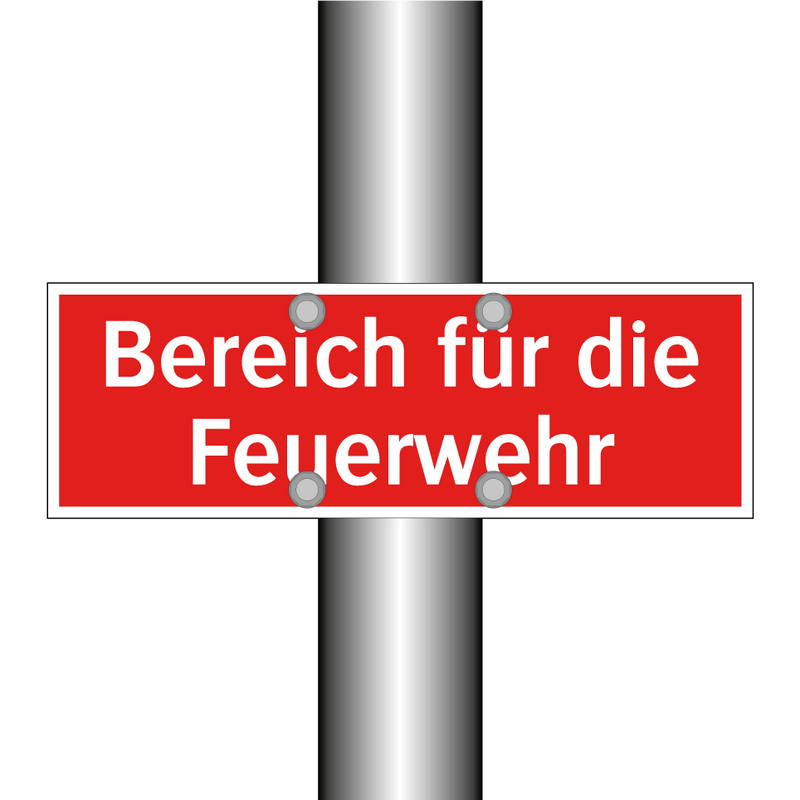 Bereich für die Feuerwehr