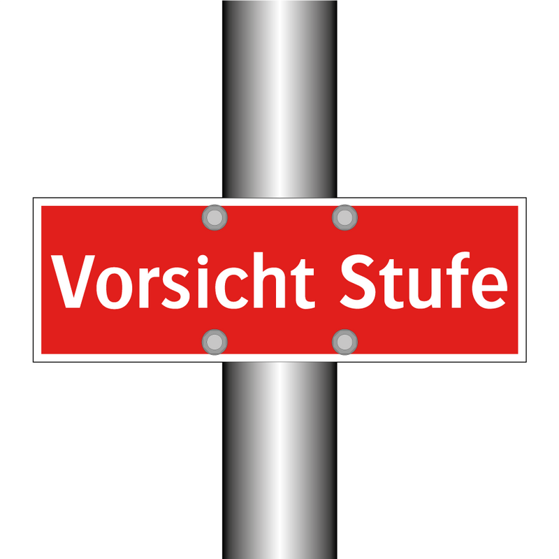 Vorsicht Stufe