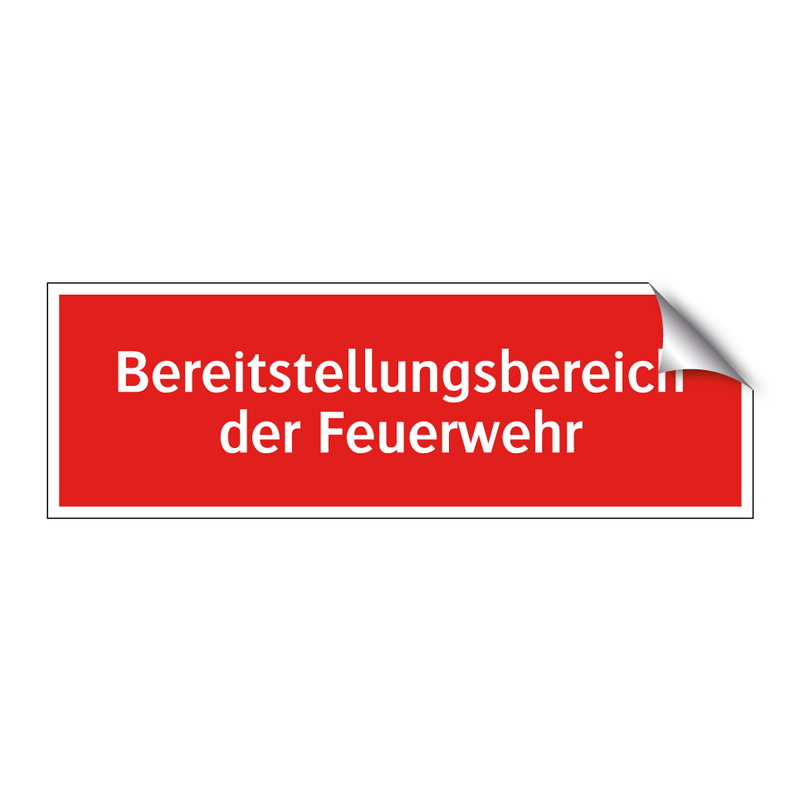 Bereitstellungsbereich der Feuerwehr