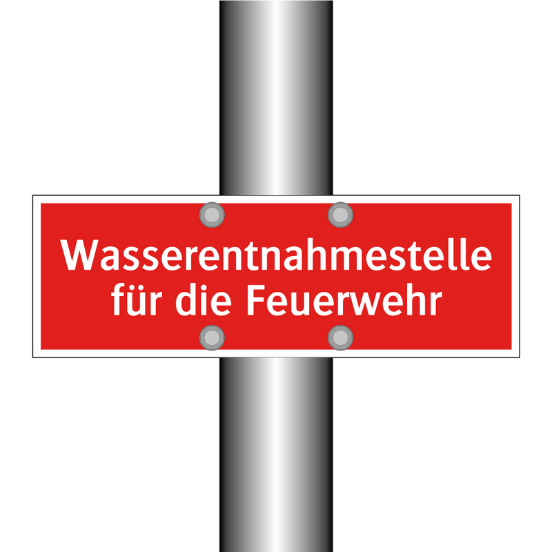 Wasserentnahmestelle für die Feuerwehr