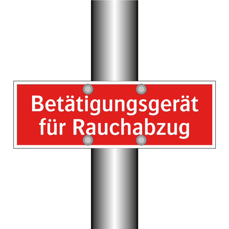 Betätigungsgerät für Rauchabzug