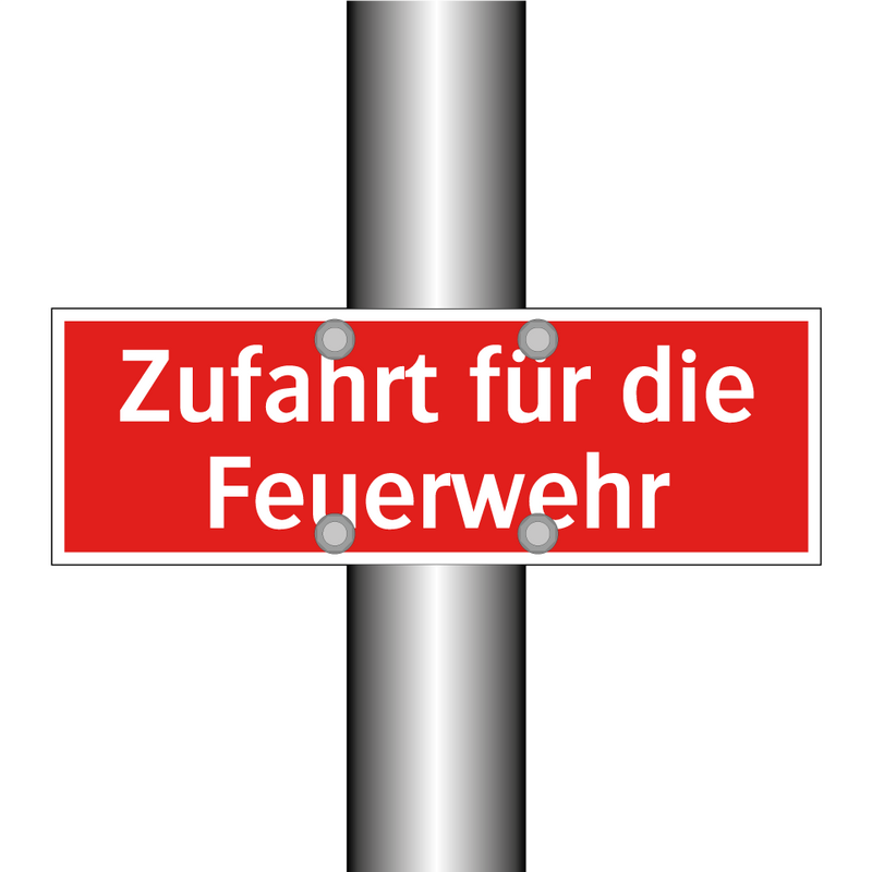 Zufahrt für die Feuerwehr