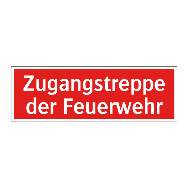 Zugangstreppe der Feuerwehr