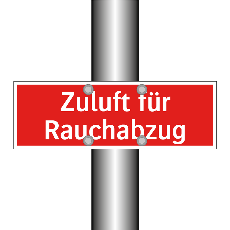 Zuluft für Rauchabzug