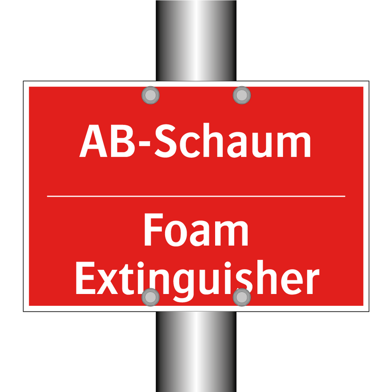 AB-Schaum - Foam Extinguisher