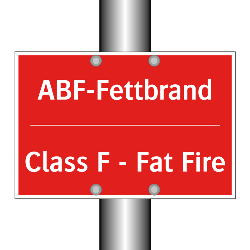 ABF-Fettbrand - Class F - Fat Fire