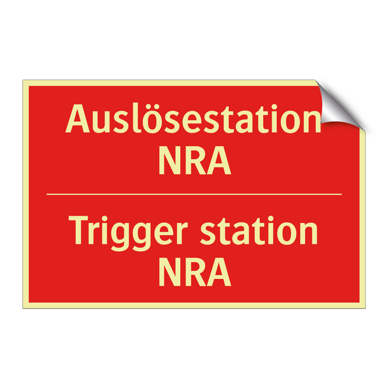 Auslösestation NRA - Trigger station NRA