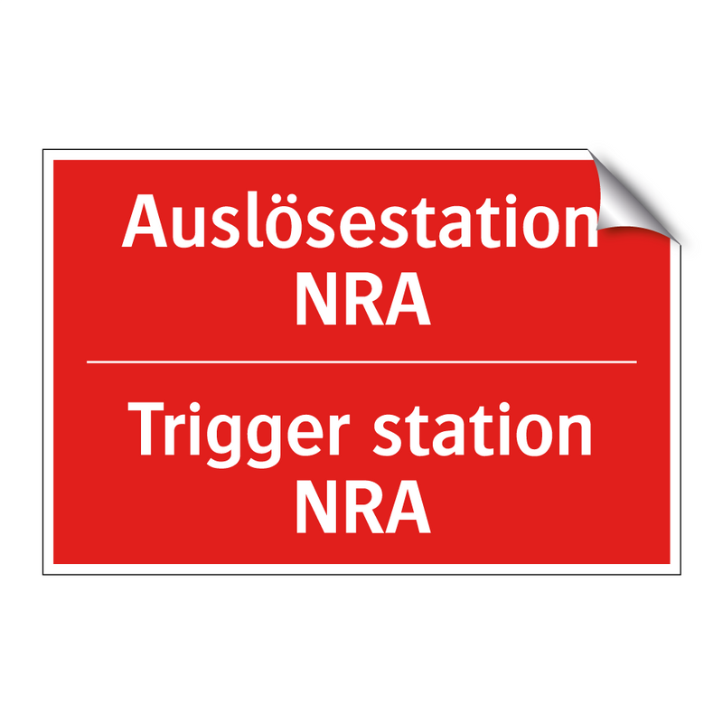 Auslösestation NRA - Trigger station NRA