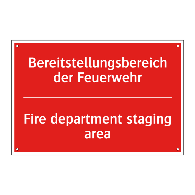 Bereitstellungsbereich der Feuerwehr/.../ - Fire department staging area