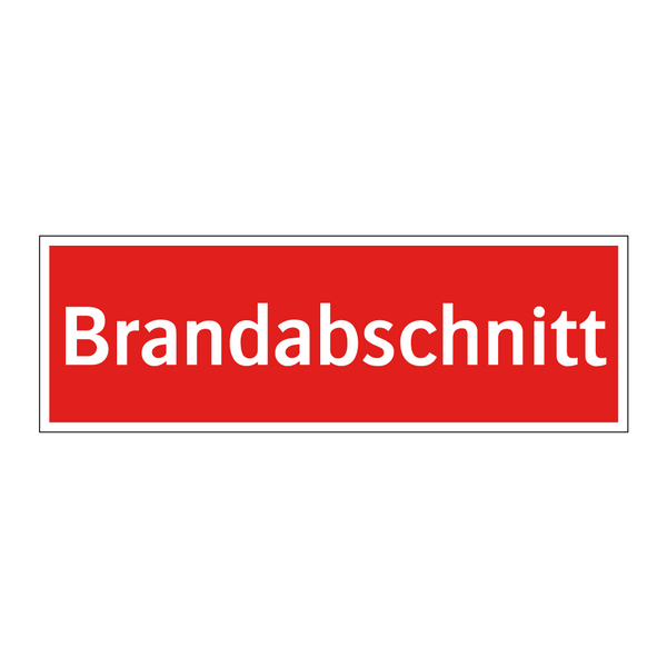 Brandabschnitt