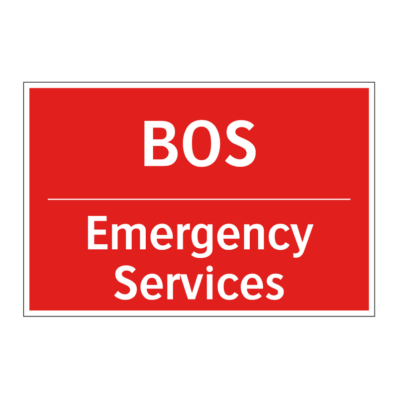 BOS - Emergency Services