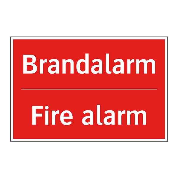 Brandalarm - Fire alarm