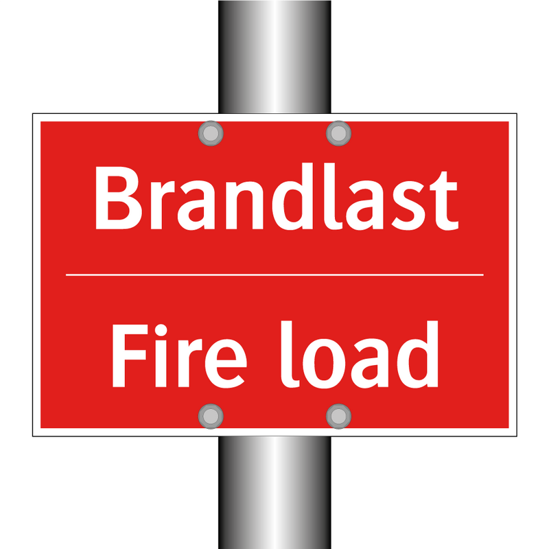 Brandlast - Fire load