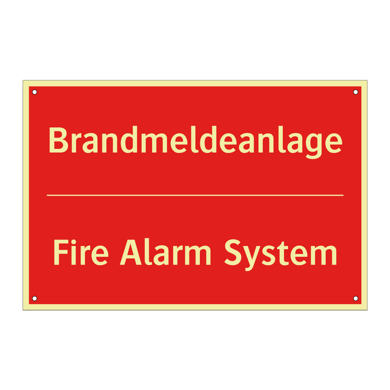 Brandmeldeanlage - Fire Alarm System