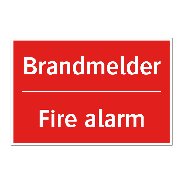 Brandmelder - Fire alarm