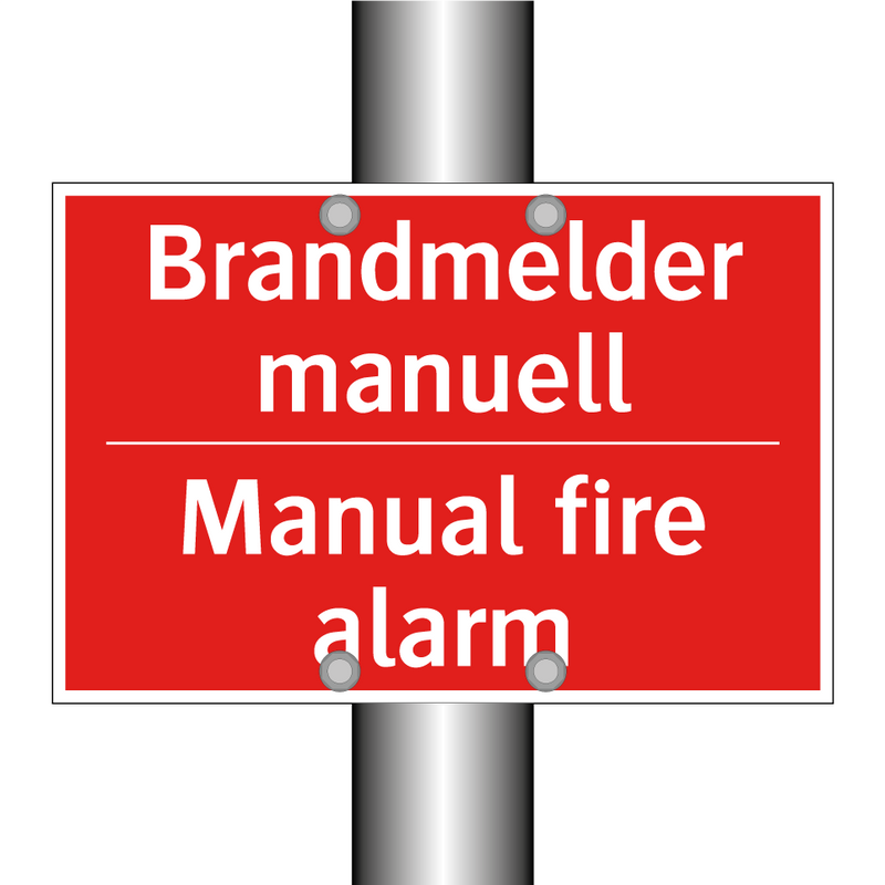 Brandmelder manuell - Manual fire alarm