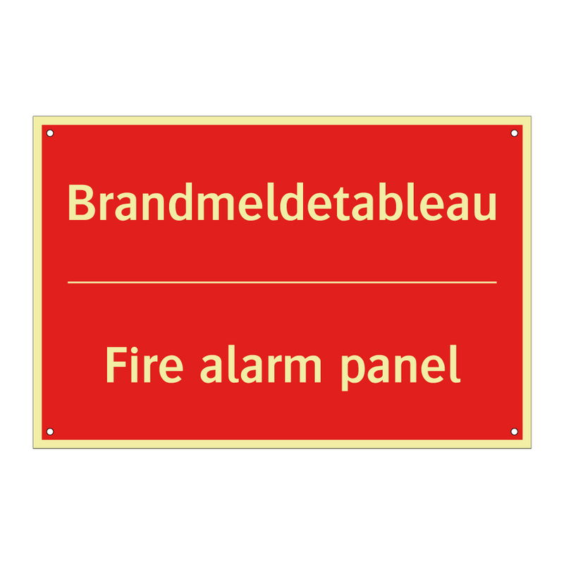 Brandmeldetableau - Fire alarm panel