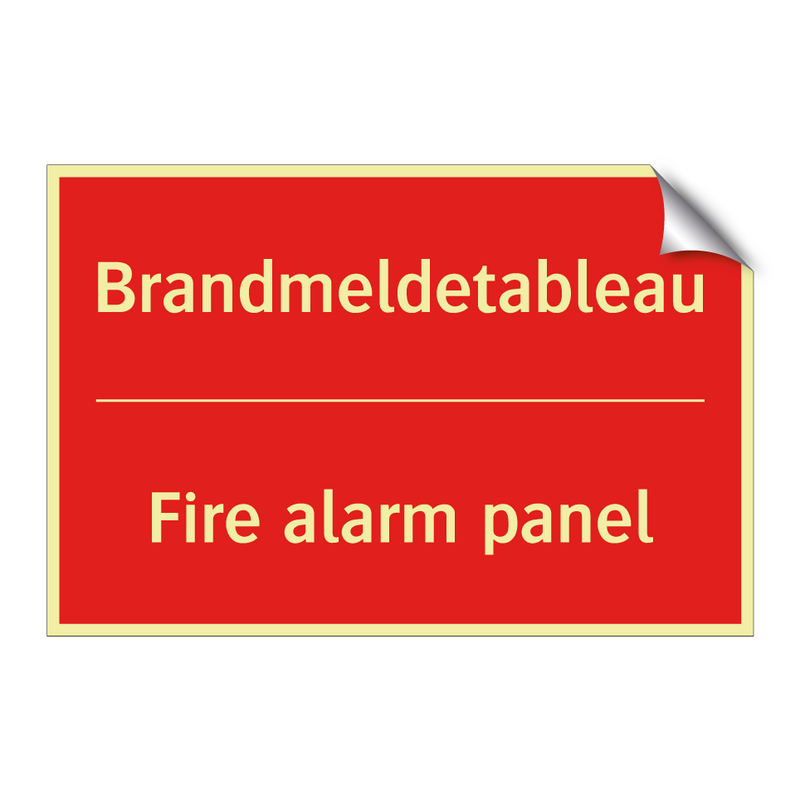 Brandmeldetableau - Fire alarm panel