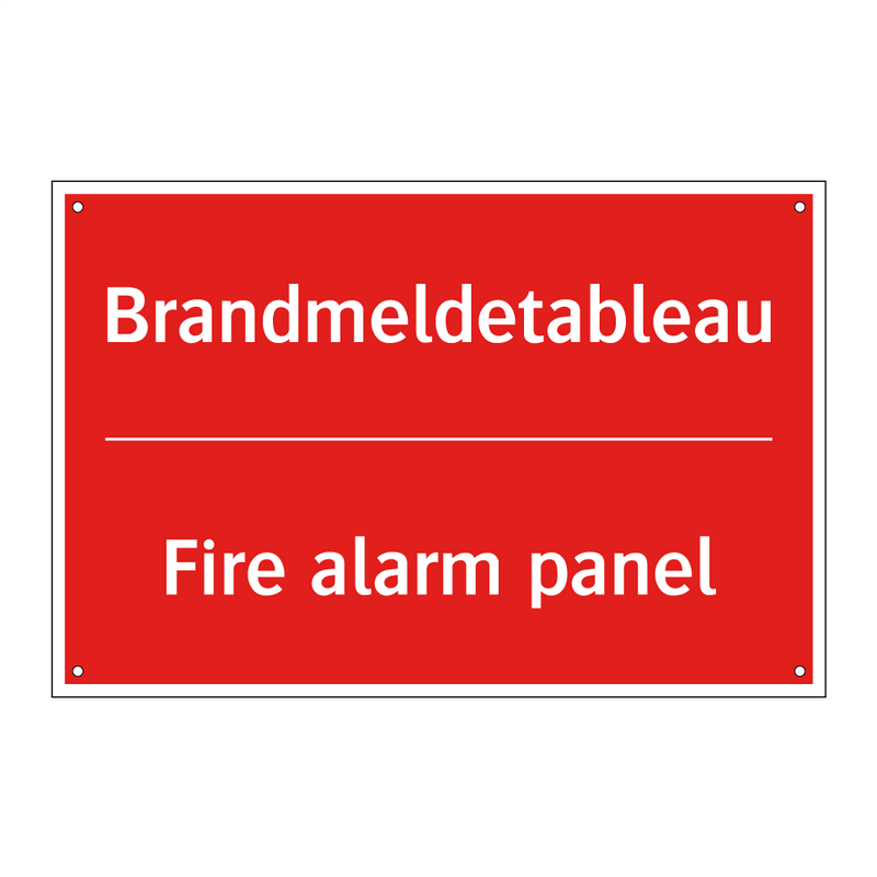 Brandmeldetableau - Fire alarm panel