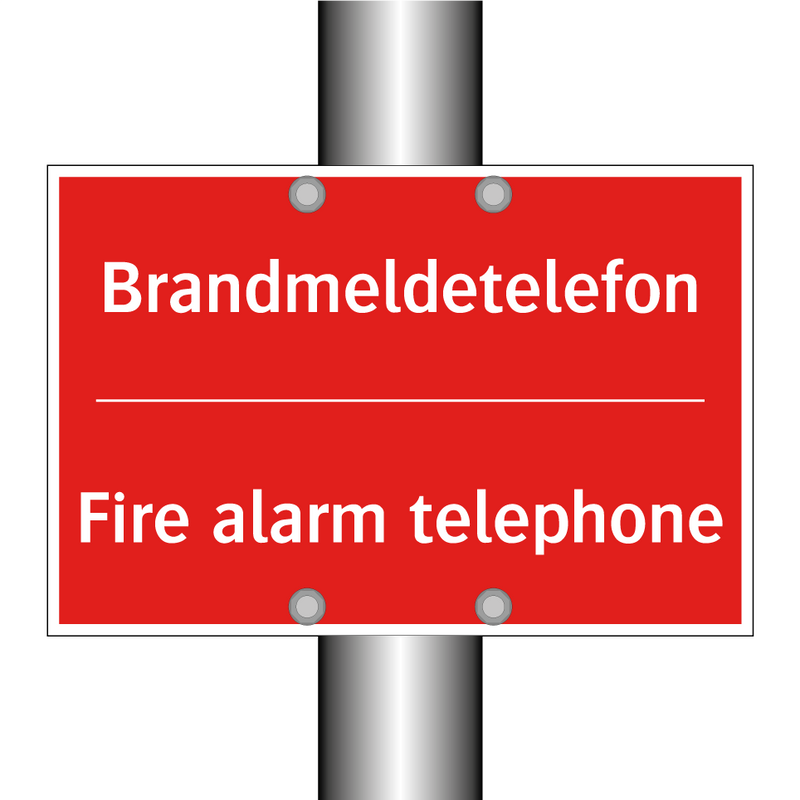 Brandmeldetelefon - Fire alarm telephone